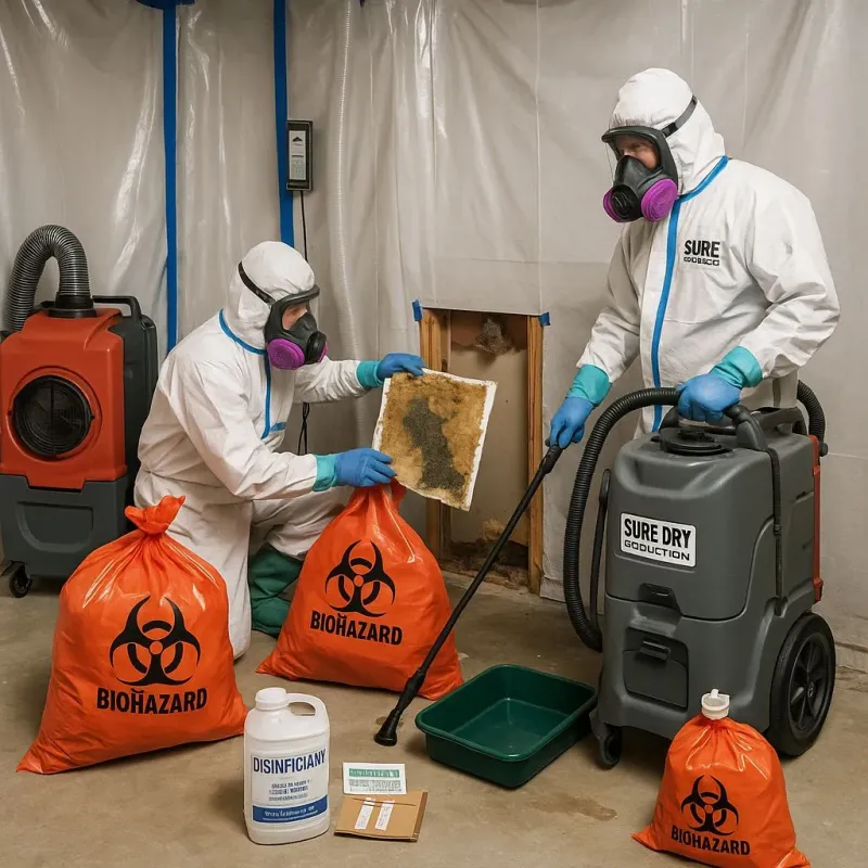 Contaminated Water Handling Protocols process in Argo, AL